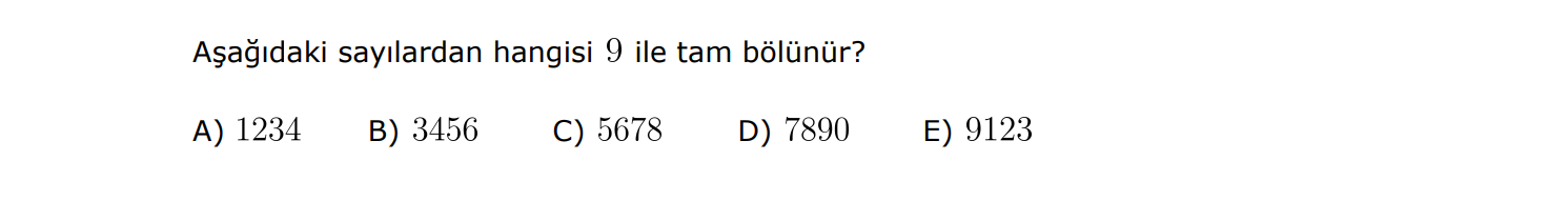 Soru 5