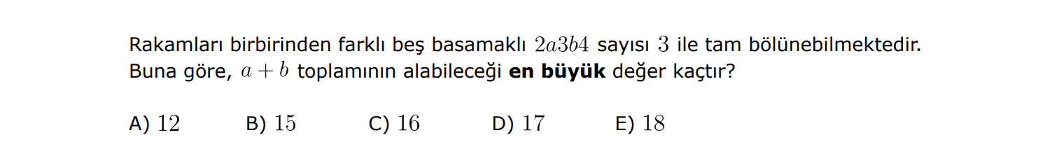 Soru 3