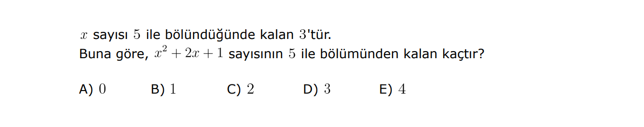 Soru 5