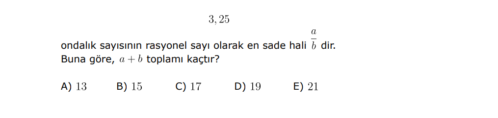 Soru 5