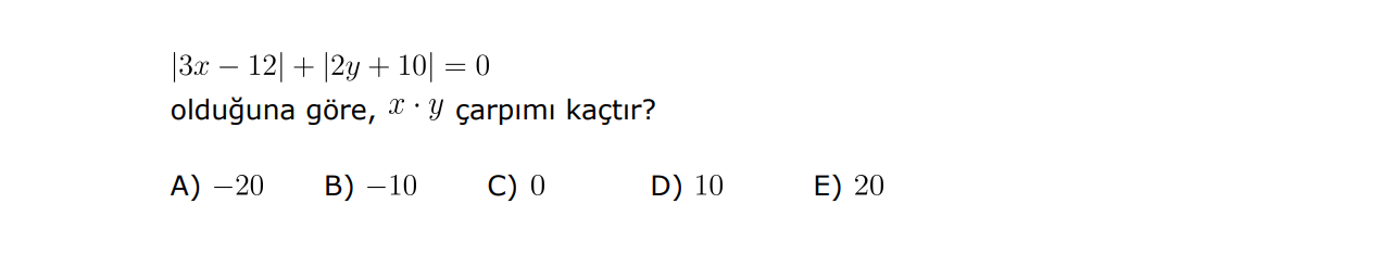 Soru 1