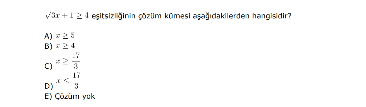 Soru 4