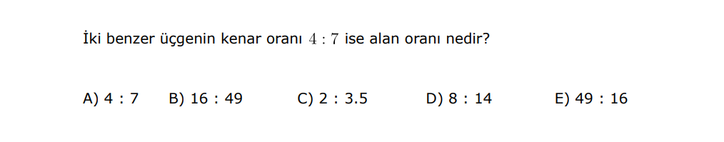 Soru 1