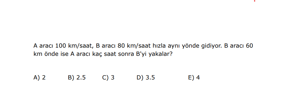 Soru 5