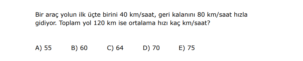 Soru 1