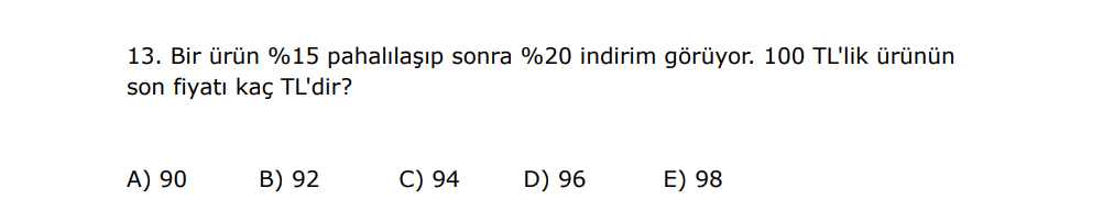 Soru 5