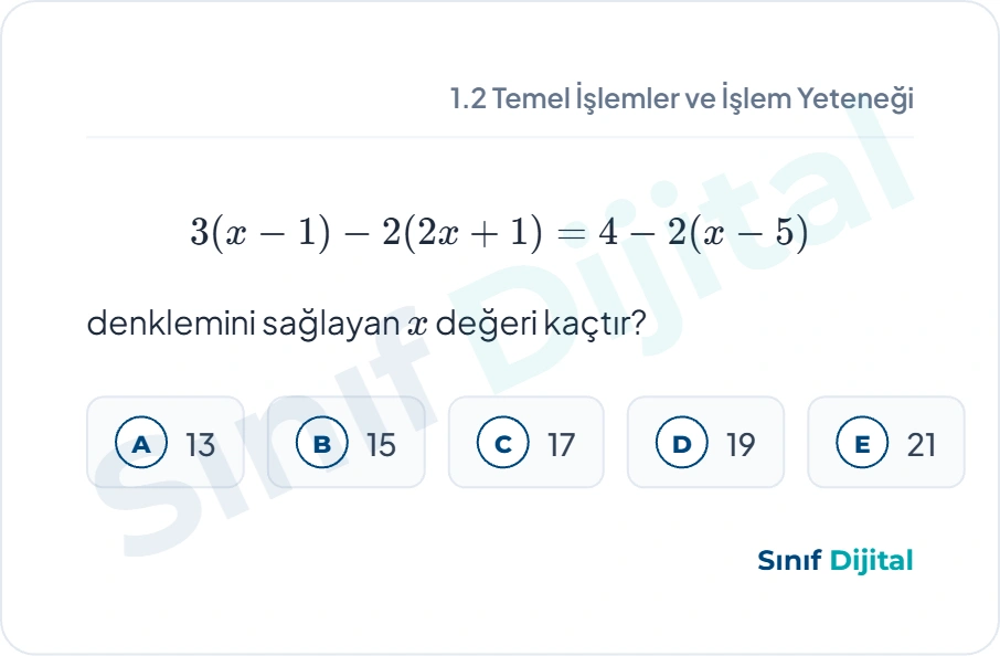 Soru 1