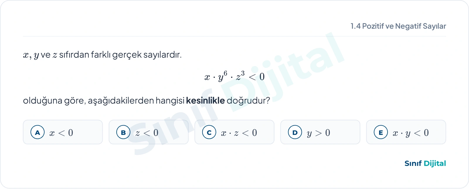 Soru 1