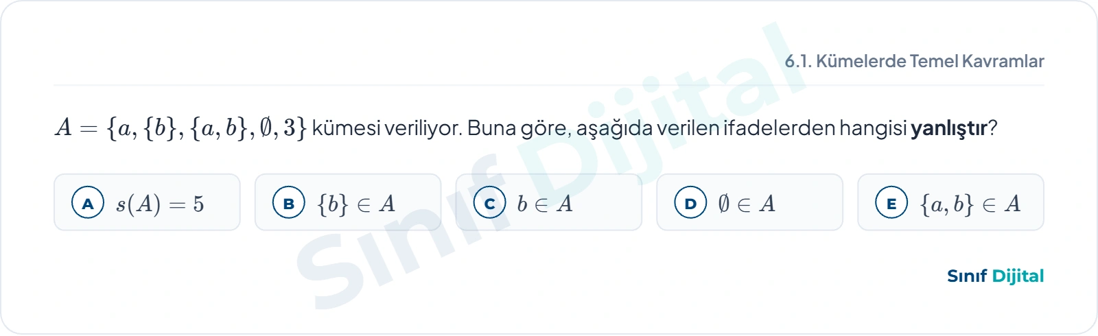 Soru 1