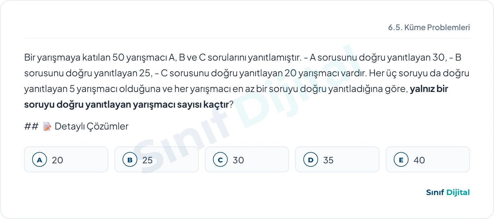 Soru 5