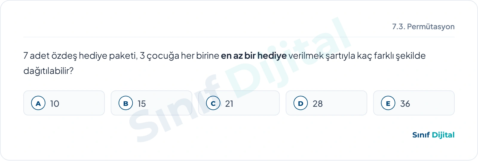 Soru 3