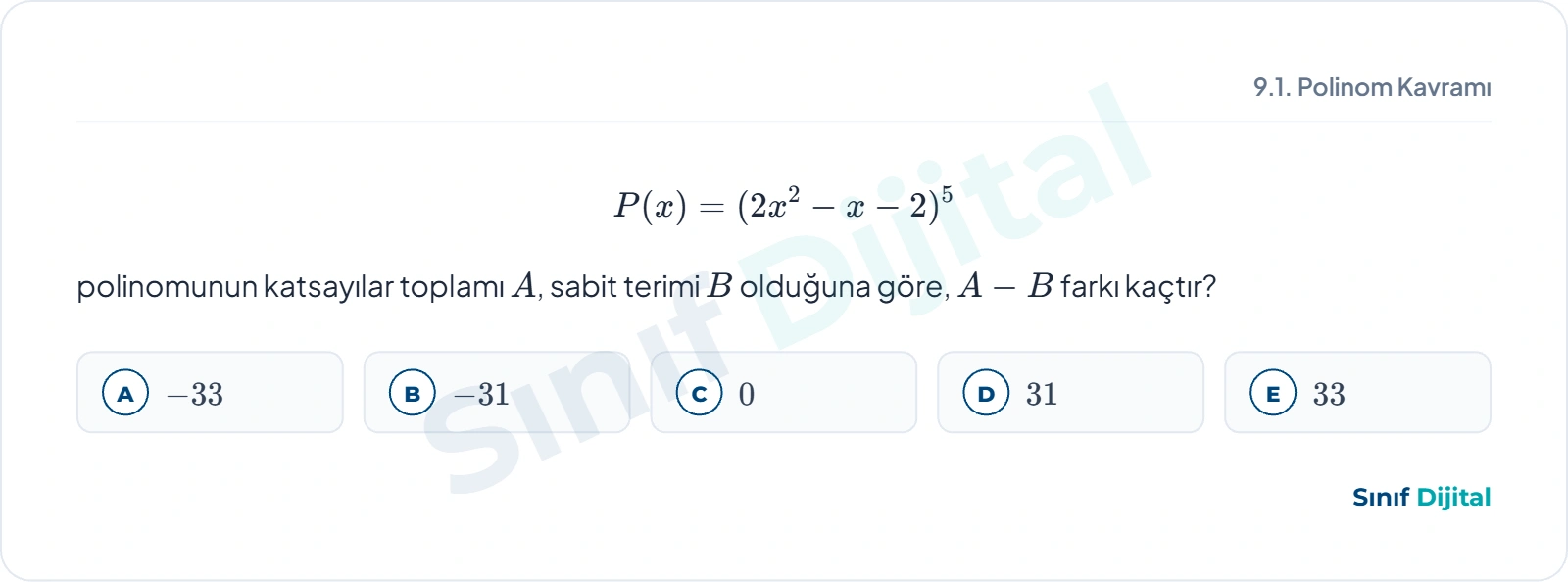 Soru 5