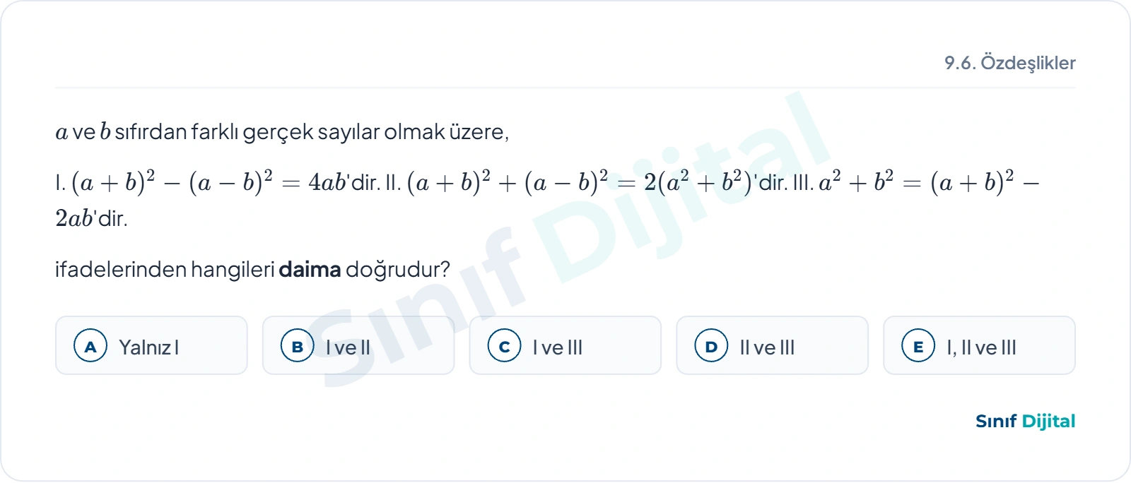 Soru 1