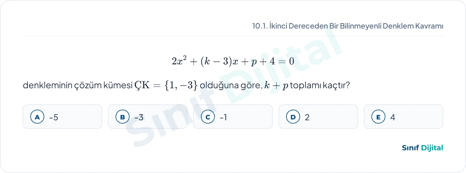 Soru 5